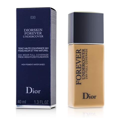 dior forever undercover foundation 030